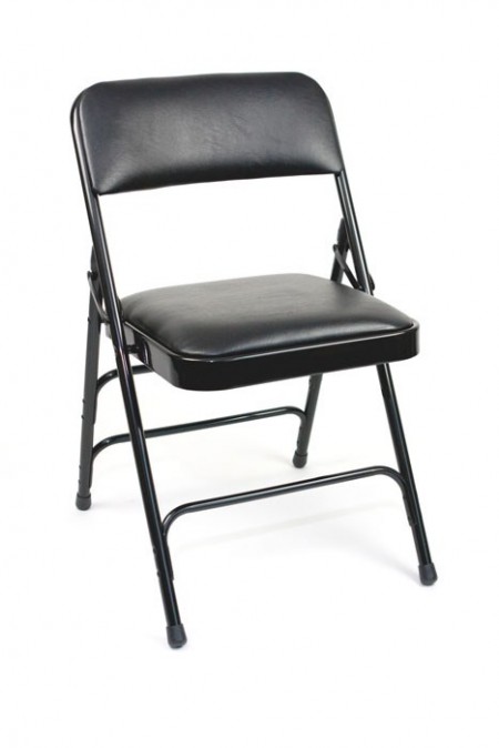 Folding black chair - Big Apple Studios