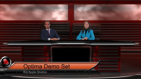 Virtual Set Facility NYC - Big Apple Studios - Optima Wide 8