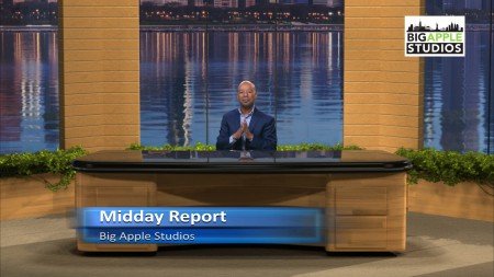 Midday Report Virtual Set- Wide - Big Apple Studios - Thumbnail
