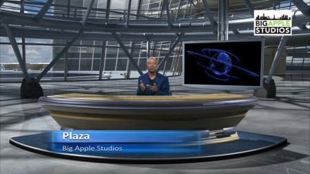 Plaza Virtual Set - Extra Wide - Big Apple Studios - Thumbnail